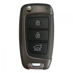 CN020188  Genuine Hyundai Santa Fe 2018+ Flip Remote, 3Buttons, RKE-4F39 HITAG3 PCF7938XA, 433MHz 95430-S1200