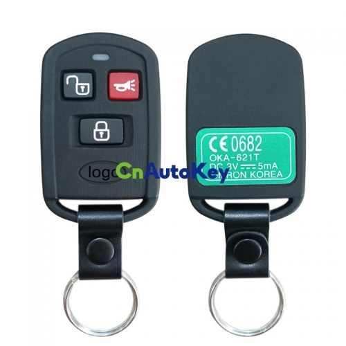 CN051143 Kia 3 Button Remote Control - Sedona - Carnival (1999-2006) - 434 Mhz - OKA- 621T - OEM