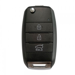 CN051136 Genuine KIA Sorento 2015-2019 Flip Remote Key 3 Buttons 433 MHz TIRIS DST80 Chip FCC ID: OKA-910T 95430-C5211/C5210