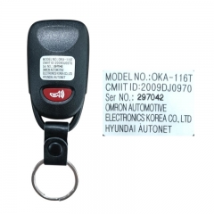 CN020190 2+1 Button Remote Key Fob 433MHz for Hyu (OKA-116T)