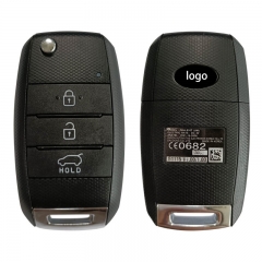 CN051137 Genuine KIA Sorento 2015-2019 Flip Remote Key 3 Buttons 433 MHz FCC ID: OKA-910T 95430-C5211/C5210