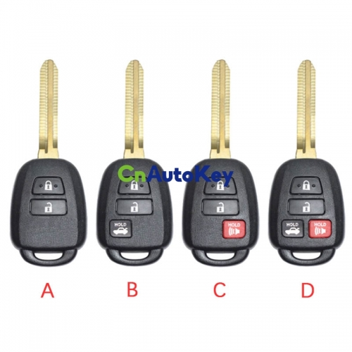 CN007236 Remote Car Key FOB For Toyota CHR VITZ YARIS Camry Corolla AQUA FCC ID MDL B51TE B71TH 314.3MHZ 89070-52D70