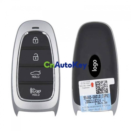 CN020209 Hyundai Grandeur Genuine Smart Key 4 Buttons 433MHz 95440-G80104X