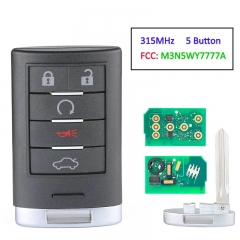 CN030006 Cadillac SLS 5 Button Smart Key Remote 315MHZ PCF7952 M3n5wy7777a 25943...