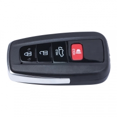 CN007183 314.3MHz 8A Chip HYQ14FBC Replacement Smart 3+1 4 Button Proximity Remote Car Key Fob for Toyota RAV4 2019 2020 2021