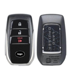 CN007240  Toyola L and Cruiser 2016+ Smart Key,3Buttons, BJ2EK P1 A8 DST-AES, 433MHz 89904-60M40