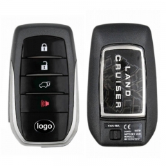 CN007228  toyota land cruiser 2020 Smart key 3+1 button 433mhz 89904-60x80 433mhz