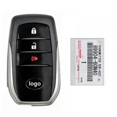 CN007244 Genuine Toyota Land Cruiser 2017-2020 Smart Key Remote 3 Buttons 433MHz 89904-60N40 89904-60N41 / FCCID: BJ2EW