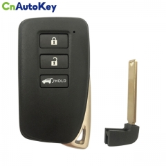 CS052020  Remote 3 Buttons Key Case For LEXUS ES350 IS/ES/GS/NX/RX/GX GS300 GS350 IS250 ES250 NX200 Smart Car Key Shell