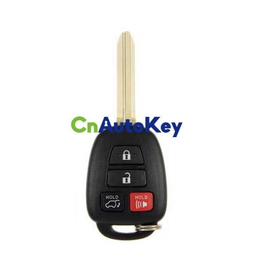 CN007251 2013-2019 Toyota RAV4 Highlander / 4-Button Remote Head Key / GQ4-52T (H Chip) (AFTERMARKET)