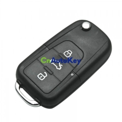 CS097002 Flip Fold Car Key Case Remote Key Shelll Fob Car Case Cover Replacement...