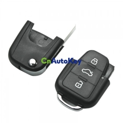 CS097002 Flip Fold Car Key Case Remote Key Shelll Fob Car Case Cover Replacement For Roewe MG5 MG7 MG GT GS 350 360 750 W5