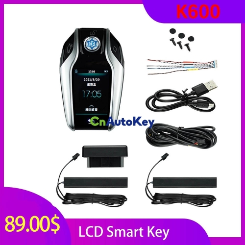 CN109 New K600 Keyless Entry Universal Modified Smart Remote Key LCD Screen For Mercedes For Bmw For Audi For Kia English Version