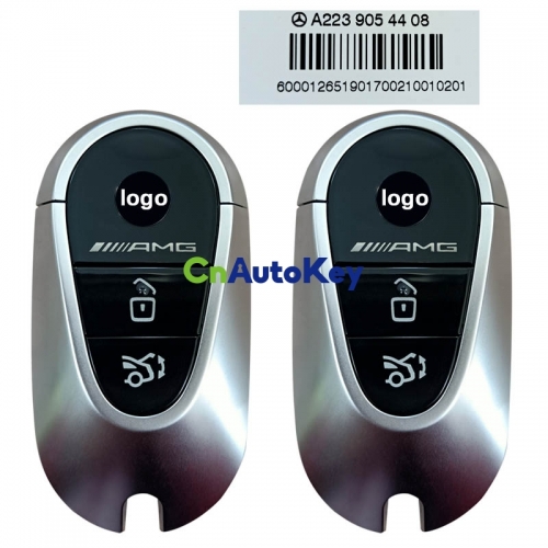 CN002092 OEM Smart Key Mercedes S-Class AMG 2020+ Buttons:3 / Frequency: 433.92MHz / Part No: A223 905 44 08 / Blade :HU64 / Keyless Go / (ONLY PAIR