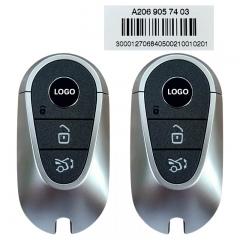 CN002089  OEM Smart Key Mercedes C-Class 2020+ Buttons:3 / Frequency: 433.92MHZ / Part No: A206 905 74 03 / (ONLY PAIRS)