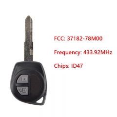 CN048019  for Suzuki 2 button remote key 433.92MHZ with 47 chip-ASK model 37182-...