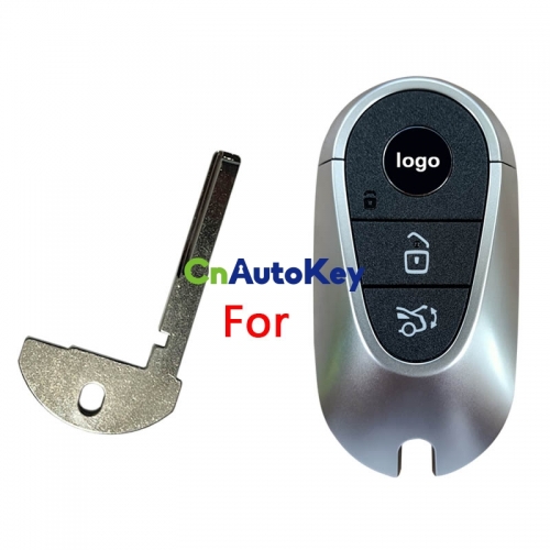 CS002054  For Mercedes Benz Smart Car Key Blade Emergency Insert Key Fob Replacement