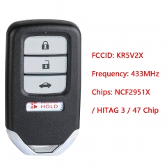 CN003145 for Honda Civic 2016 2017 2018 2019 2020 Remote Key Fob KR5V2X A2C92005...