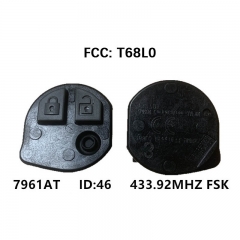 CN048021 2 Btns 433.92MHz PCF7961A / 46 CHIP Remote Key For Suzuki Swift 37145-71L20 37145-71L2