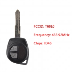 CN048021 2 Btns 433.92MHz PCF7961A / 46 CHIP Remote Key For Suzuki Swift 37145-7...