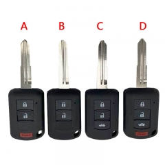 CS011020 Remote Head Key Shell Housing Fob 2/3/4 Buttons For Mitsubishi Eclipse ...