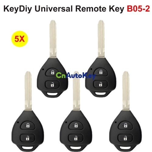 B05 Okeytech Original Universal KD Remote Control CAR Key B05 2 Buttons For Keydiy KD900 URG200 KD-X2 Key Programmer B Series KD Key