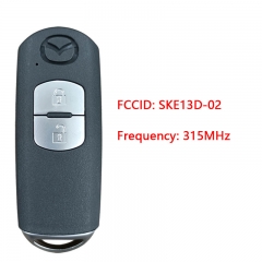 CN026031 For Mazda CX4 CX5 Remote Key 2 Button 315MHz Mitsubishi system SKE13D-0...