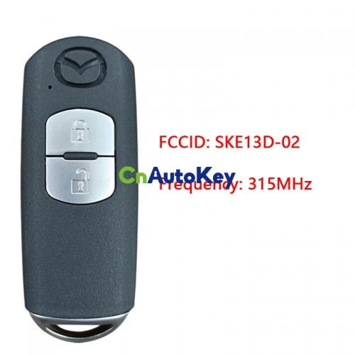 CN026031 For Mazda CX4 CX5 Remote Key 2 Button 315MHz Mitsubishi system SKE13D-01