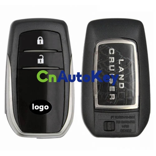 CN007254  Brand New Toyota Land Cruiser 2020-2021 Genuine Smart Key Remote 2 buttons 433MHz RF430/8A (TOYOTA A9) 89904-60X50