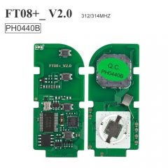 KH039  Lonsdor FT08 PH0440B Update Verson of FT08-H0440C 312/314Mhz Toyota Smart Key PCB Frequency Switchable