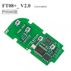 KH039  Lonsdor FT08 PH0440B Update Verson of FT08-H0440C 312/314Mhz Toyota Smart Key PCB Frequency Switchable