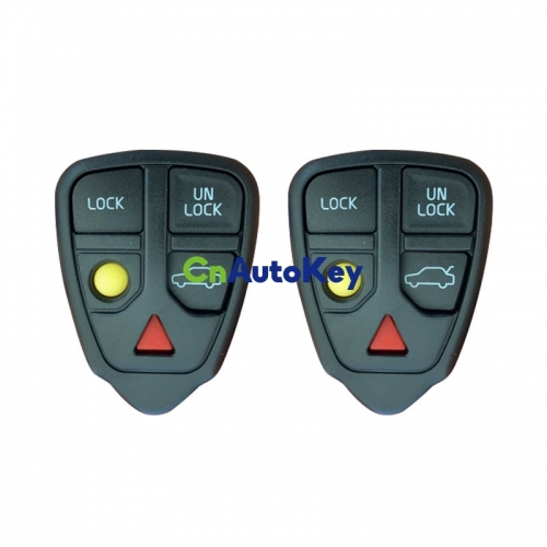 CS050014 5 Buttons Remote Key Shell Case Car Key Fob For VOLVO