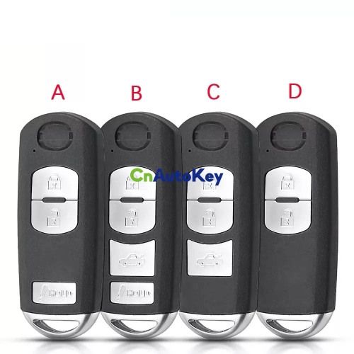 CN026049  2010-2013 Mazda 3 / 3-Button Smart Key / PN: BCY1-67-5RY / WAZX1T768SKE11A03 (OEM)