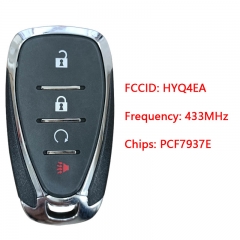 CN014050 for Chevrolet Camaro Malibu Smart Keyless Entry Remote Key 3+1 Button 433MHz HYQ4EA 13508871
