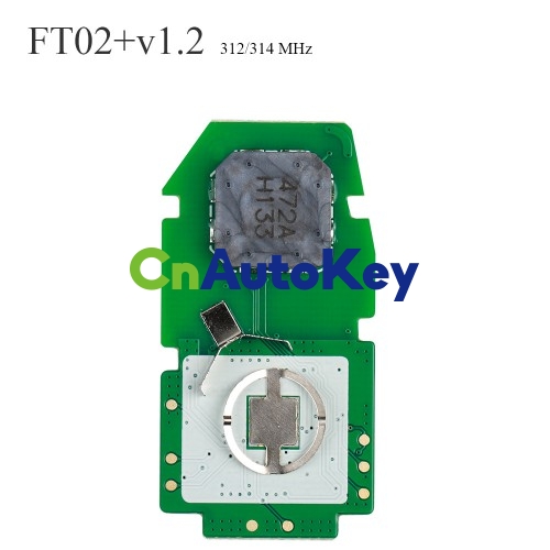 KH040 Lonsdor FT02 PH0440B Update Version of FT11-H0410C 312/314 MHz Toyota Smart Key PCB Frequency Switchable