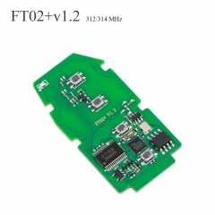 KH040 Lonsdor FT02 PH0440B Update Version of FT11-H0410C 312/314 MHz Toyota Smart Key PCB Frequency Switchable
