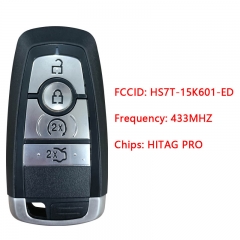CN018093 ORIGINAL Key For Ford Frequency 433.92 MHz FSK Transponder HITAG PRO Part No HS7T-15K601-ED