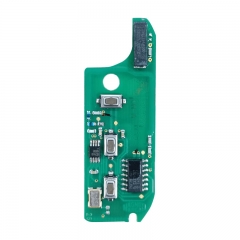 CN017006 ORIGINAL Flip Key (PCB) for Fiat Buttons3 Frequency 433 MHz Transponder PCF 7946