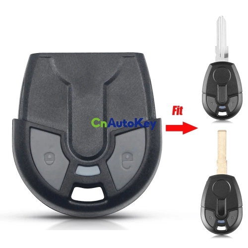 CS017015 10X Replacement Car Key Shell Transponder Key Case Suitable For GT15R SIP22 Blade For Fiat Positron Remote Blank Cover