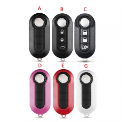 CS017013 For Fiat Remote Car key Case For Fiat 500 Panda Punto Bravo Ducato Peug...