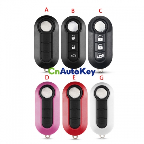 CS017013 For Fiat Remote Car key Case For Fiat 500 Panda Punto Bravo Ducato Peugeot Boxer Citroen Jumper Auto Uncut Blade 3 Button