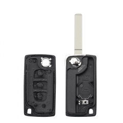 CS017016 10X Car Key For Fiat Scudo Ulysse Fit Lancia Phedra HU83/VA2 Blade Ce0523 Ce0536 Replace Keys Case Fob Shell 3 Buttons