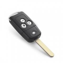 CS003039 For Honda 3/4 Buttons Car Remote Key Shell For Honda Acura Civic Accord Jazz CRV HRV Original Key Case Replacement