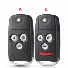 CS003039 For Honda 3/4 Buttons Car Remote Key Shell For Honda Acura Civic Accord...