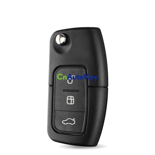 CS018045 For Ford Focus Mondeo 2 3 Fiesta Max Ka chave Cover FO21 HU101 Uncut Blade Folding Car Key Shell Remote Fob Case