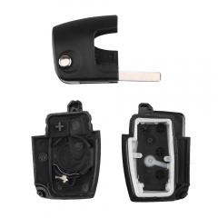 CS018045 For Ford Focus Mondeo 2 3 Fiesta Max Ka chave Cover FO21 HU101 Uncut Blade Folding Car Key Shell Remote Fob Case