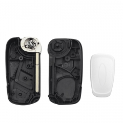 CS018046 For Ford KA 3 Buttons Remote Folding Key Housing Case Holder Replacement Flip Car Key Case Cover Shell