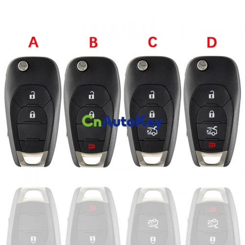 CN014087  Car Remote Control Key For Chevrolet Cruze Avo 315MHz ID46 PCF7941E Auto Smart Replace Flip Key