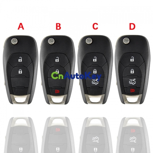 CN014088 Car Remote Control Key For Chevrolet Cruze Avo 434MHz ID46 PCF7941E Auto Smart Replace Flip Key