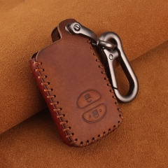 CS007112 For TOYOTA Key Rings 4 bt Car Key Leather Case For TOYOTA Avalon Camry Corolla Highlander Hybrid RAV4 Sequoia Venza Prius